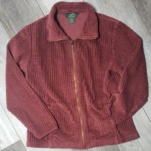 Woolrich |  Corduroy Full Zip Light Weight Ribbed Jacket 100% Cotton